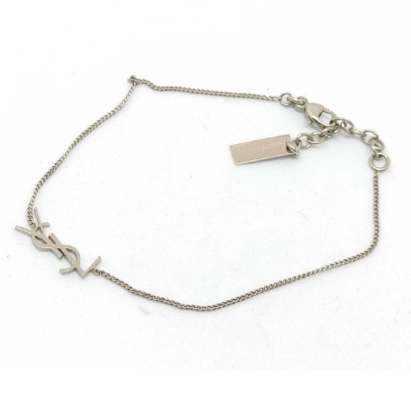 Yves Saint Laurent Jewelry - Yves Saint Laurent YSL Silver Minimalist Bracelet